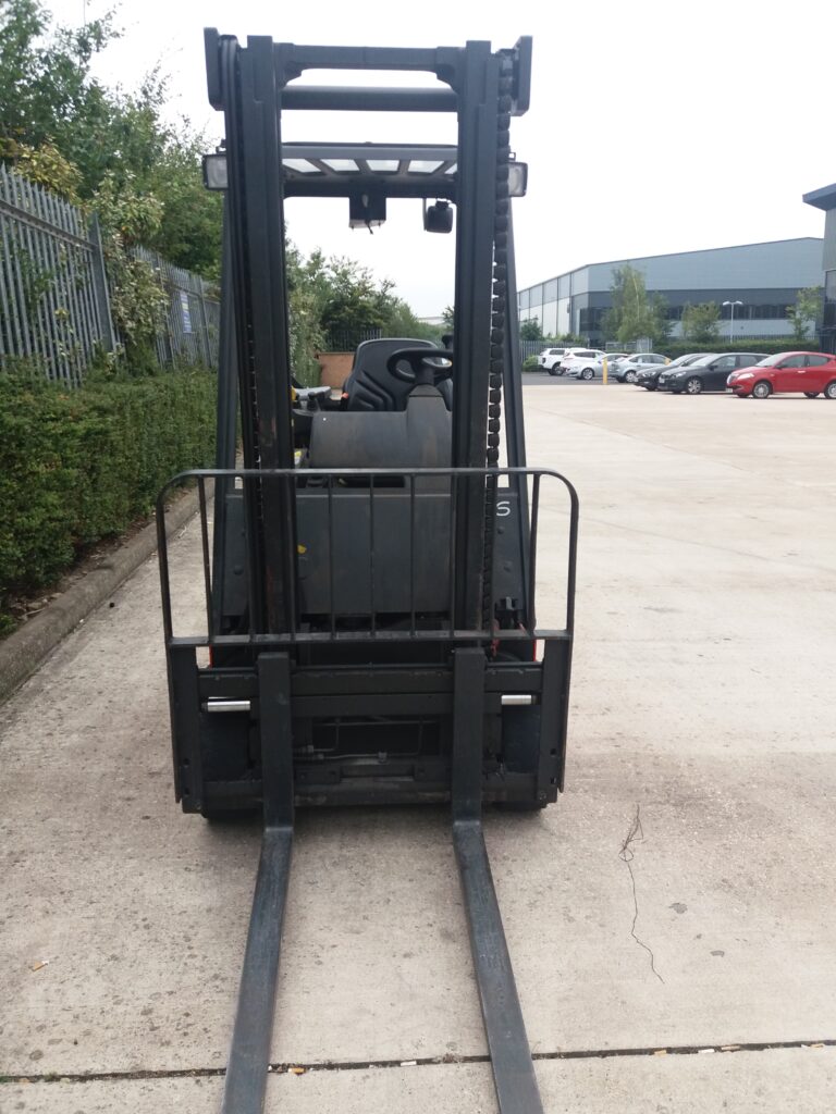 forklift front view