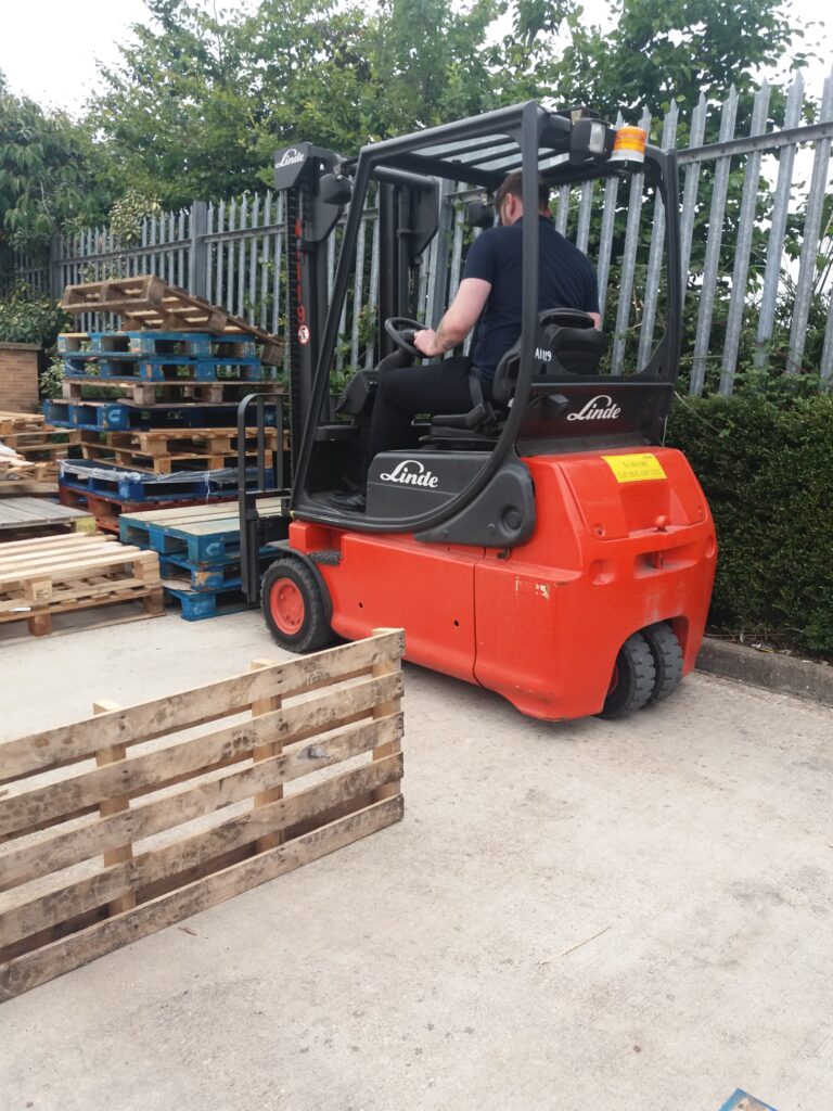 Forklift practical test