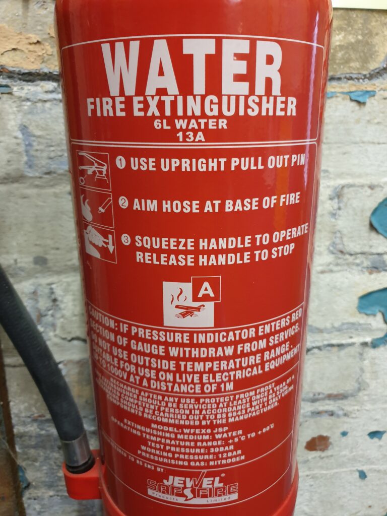 Water Extinguisher