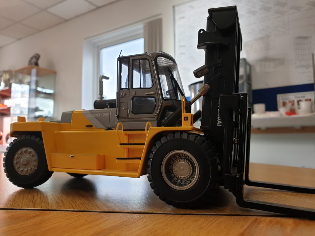 forklift training in classroom